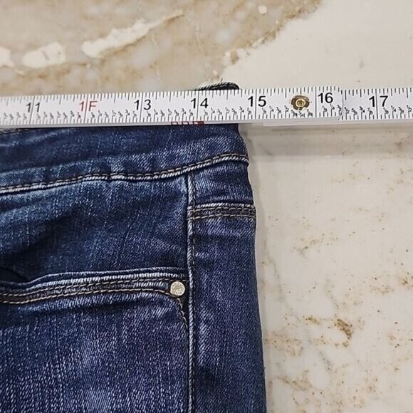 White House Black Market womens low rise" The Slim" Jeans, size 0 - Picture 10 of 12